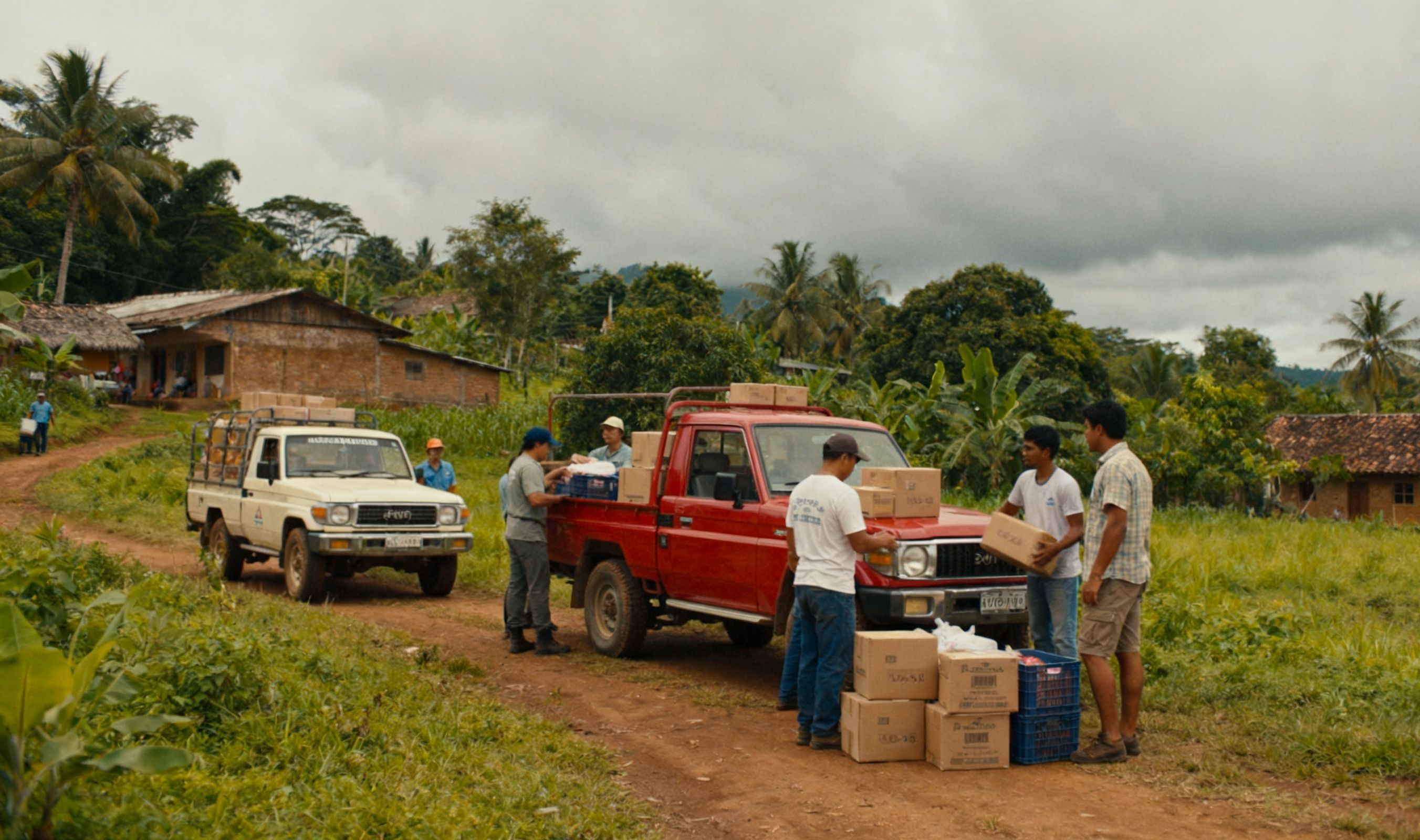 Rural support delivery in surrounding villages